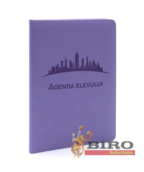 Agenda elevului IDEE mov